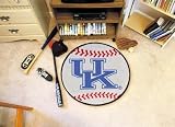 UK Script Baseball 29 Round Floor Mat (Rug) - Kentucky Wildcats NCAA College Athletics