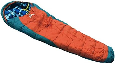 Outdoor mummy/Mummy Sleeping Bag/Camping sleeping bag lunch break/Long thick flannel sleeping bag-Orange 1