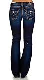 Plastic by Gly Jeans Ventura Boot Cut Jeans (1369) - Dark Wash