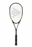 Dunlop Biomimetic Ultimate Unisex Squash Racquet - Black/Yellow, 132 g
