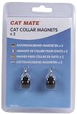 Cat Mate Pet Flap Door Collar Key Spare Magnets 2 Pack