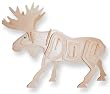 Moose 3D Woodcraft Construction Kit