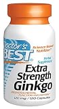 Doctor's Best - Extra Strength Ginkgo, 120 capsules