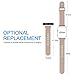 Apple Watch Replacement Band,Teslasz Soft Silicone Replacement Sports Wristbands Straps for Apple iWatch All Models(Walnut 42 MM)