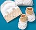 Carters Stay Little Cap and Sock Set WHITE