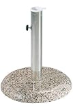 Smooth Round Granite Umbrella Stand