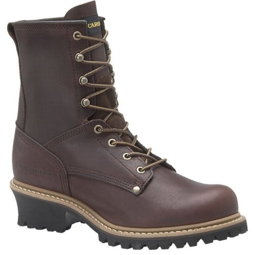 Men's Carolina 8 Plain Toe Loggers Briar