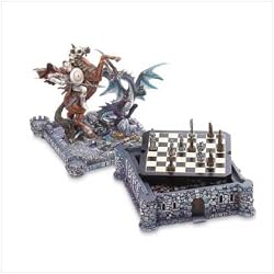 Dragon & Knight Chess Set