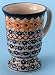  Polish Pottery 8 oz. Pedestal Mug