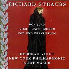 Strauss - Don Juan � 4 Letzte Lieder � Tod und Verkl�rung / Voigt � NYP � Masur