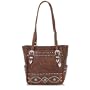 American West Everyday Cowgirl Zip-Top Tote with T-As Shown