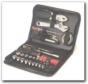 Wilmar W1197 38 Piece Compact Tool Set with Zipper Case
