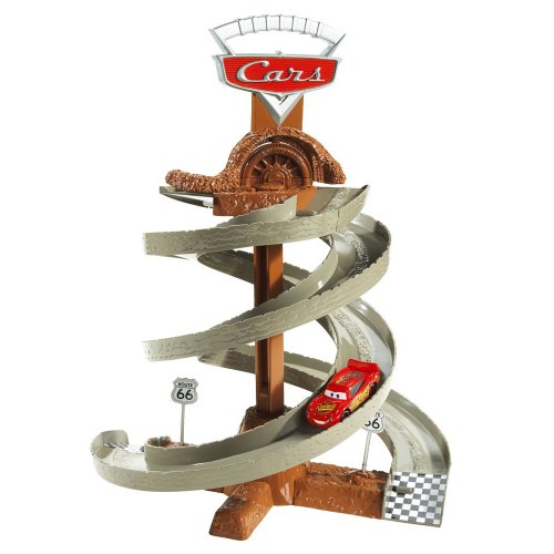 Disneys Cars Spiral Racetrack Set