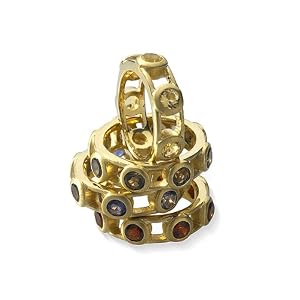 Buy Abydos 14K Gold Vermeil Citrine Ring - size 7 by  