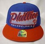 MLB Men's Philadelphia Phillies Kalvin Snapback Cap (Royal, OSFA)