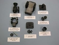 Motorcycle Handlebar Camera, Cell Phone, GPS & Hand Held Electronics mount