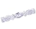 14K Yellow or White Gold Vintage-Inspired Diamond Band-Diamond-full, half sizes from 5-8.5