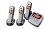 Remanufactured Uniden TRU-8885-3 5.8 GHz Digital Cordless Phone System with 3 Handsets and Answering System (Silver/Black)