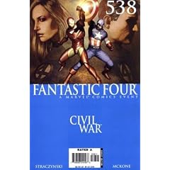 Fantastic Four Issue 538 Street Fighting ( Comic Book )