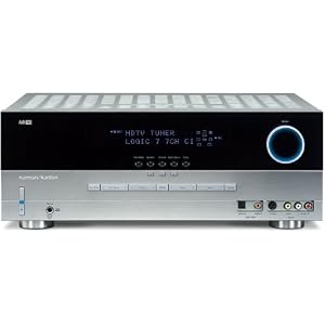 Harman Kardon AVR 240 7.1-Channel A/V Receiver, Silver