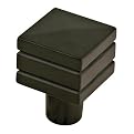Ultra Hardware Square Cabinet Knob - Oil-Rubbed Bronze