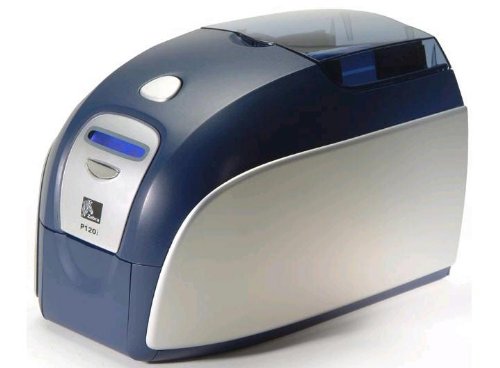 Zebra P120i - Plastic card printer - color - dye sublimation/thermal resin - 2.1 in x 3.4 in up to 120 cards/hour (color) - capacity: 100 cards - USB