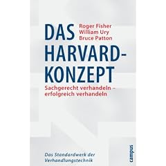 Das Harvard-Konzept. Das Standardwerk der Verhandlungstechnik. Amazon.de Sonderausgabe.