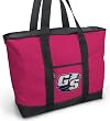 Georgia Southern University Pink Tote Bag GSU Eagles Logo - For Travel or Beach Best Unique Gift Ideas for Her, Women, or Ladies