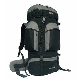 NEW CUSCUS 6200ci Internal Frame Hiking Camp Travel Backpack - Gray