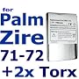 Battery for Palm Zire 72 - Super Extended Life