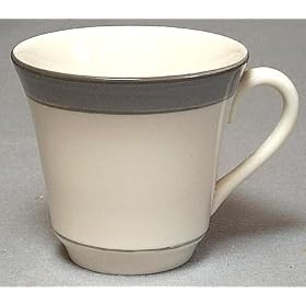 Mayer China (American) Coffee or Tea Cup - Grey Band by Mayer China