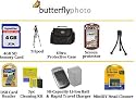 Deluxe Accessory Kit For Panasonic PV-GS500 PV-GS180 PV-GS320 PV-GS75 PV-GS150 PV-GS400 PV-GS300 PV-GS250 Includes 4GB Memory, Deluxe Case, Tripod, 4HR Battery, Charger + Much More