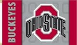 Ohio State Buckeyes Flag Polyester 3 ft. x 5 ft.