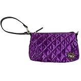 NBA Phoenix Suns Ladies Purple Quilted Wristlet Purse