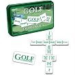 USAopoly Golf Double-Six Dominoes - TIN