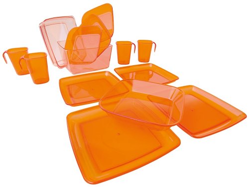 GSI Outdoors X2 Modular Table Set (Apricot Orange) GSI Outdoors X2 Modular Table Set (Apricot Orange)