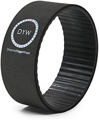 Dharma Yoga Wheel Eco w/ Free Online Instructional Pictures &amp; Videos | Relieves Pain and Stress in your Back, Hips, Chest, and Shoulders | 100% Satisfaction Guarantee