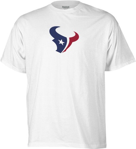 Houston Texans Reebok White Premier Logo T-ShirtSmall