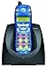 Olympia OL2430LB 2.4 GHz Analog Cordless Phone with Tango Dancing Lights and Caller ID (Blue)