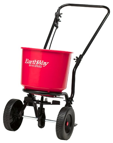 Childrens Toyshop  Outdoor Living : Earthway Deluxe Set-up 40lb. Broadcast Spreader w/8-Inch  Wheels #2000A