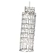 Leaning Tower of Pisa Architectural Wire Sculpture Doodles Destinations
