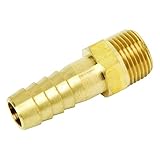 SK11(エスケー11) ホースニップル外ネジ おねじR(PT)3/8 ホース口 12.7mm H127×3M HN-1340 0140
