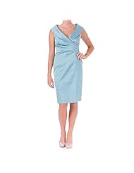 Sateen Cocktail Knee Length Party Dress 