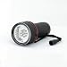 100 Meter Dive Light Scuba Waterproof Flashlight 14 18k MCD LED ABS Body, 7208