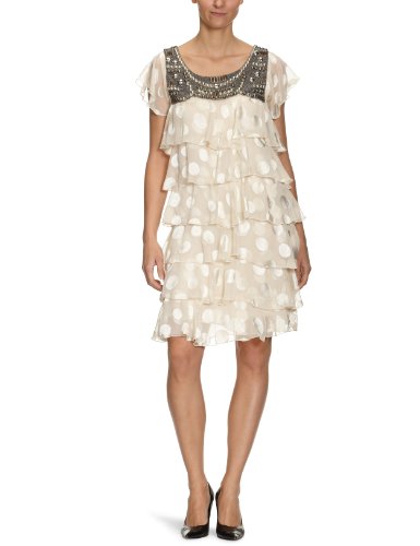 Uhldahl Damen Kleid/ Knielang  5046 Dress, Gr. 40, Braun (Sand) Preisvergleich