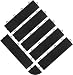 Gladiator GarageWorks GAFA06MEPB 6-Pack and 1 Corner Black Edge Trim, Male