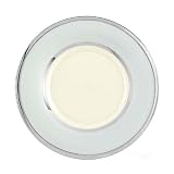 Lenox Blue Frost Platinum Banded Ivory China Saucer