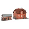 Kibri 38190 - H0 Siedlungshaus Bottrop m. Nebengeb�ude