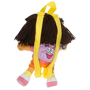 Dora the Explorer DOLL 14" Plush Backpack Doll