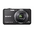 Sony DSCWX7 Cyber-shot Digital Still Camera - Black (16.2MP, 5x Optical Zoom) 2.8 inch LCD